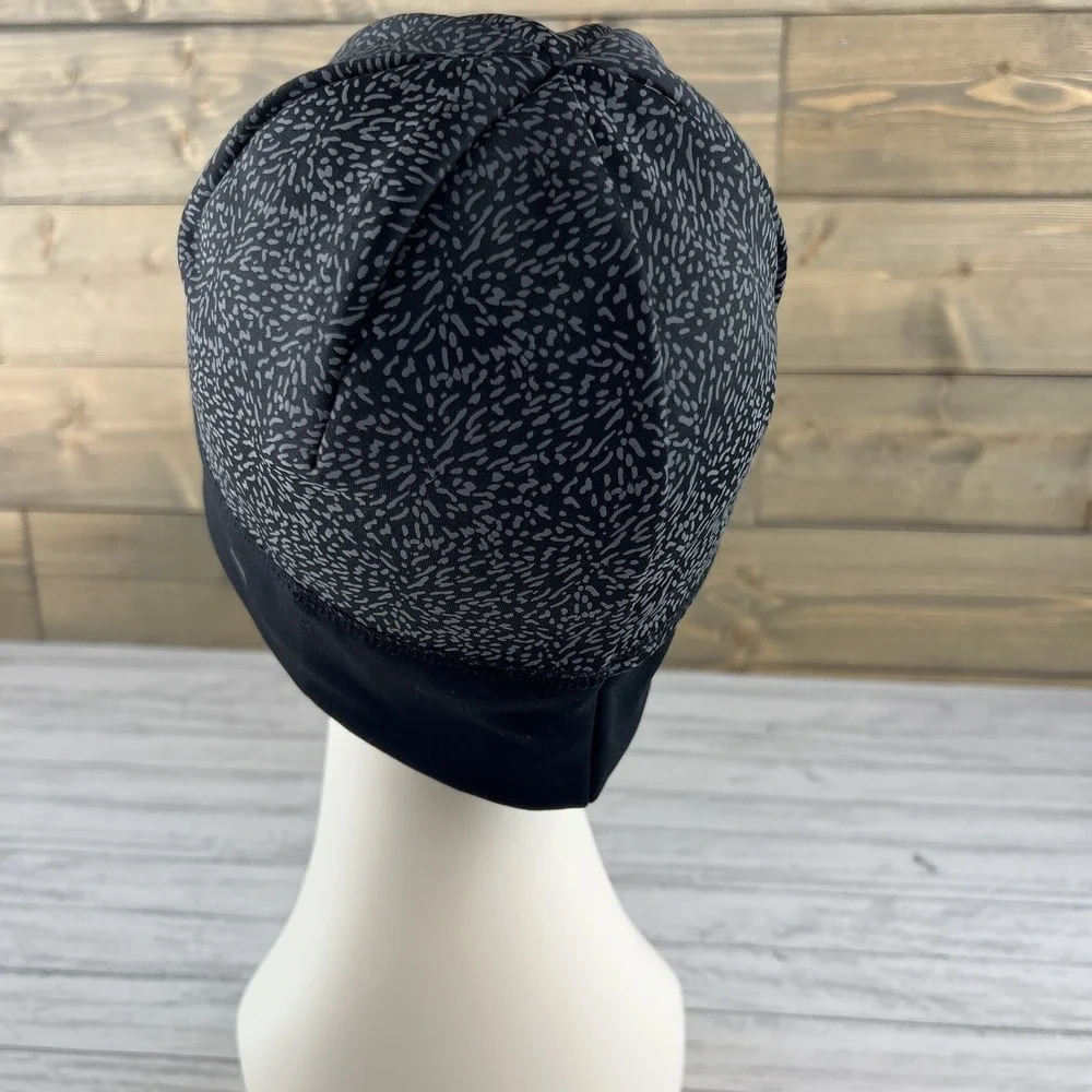 Zella Womens Beanie‎ Black Gray One Size